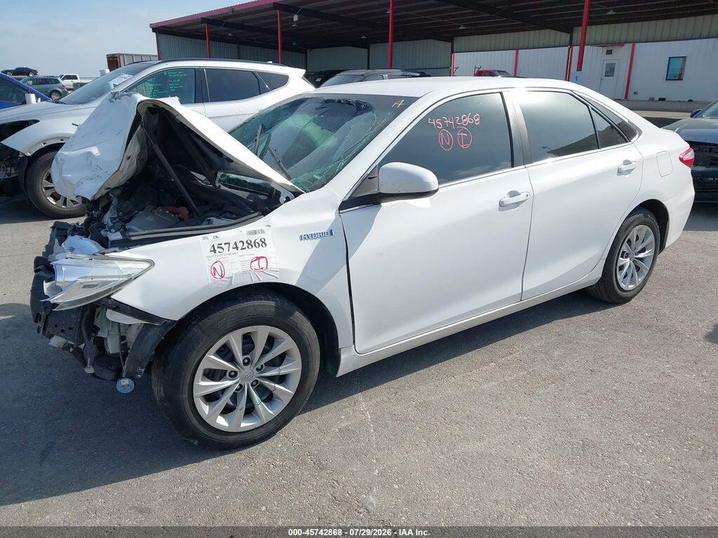 4T1BD1FK7GU196495 2016 TOYOTA CAMRY HYBRID photo no. 2