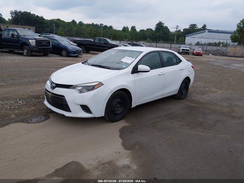 2T1BURHE2GC600794 2016 TOYOTA COROLLA photo no. 2