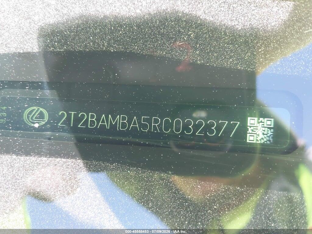 2T2BAMBA5RC032377 2024 LEXUS RX 350 photo no. 9