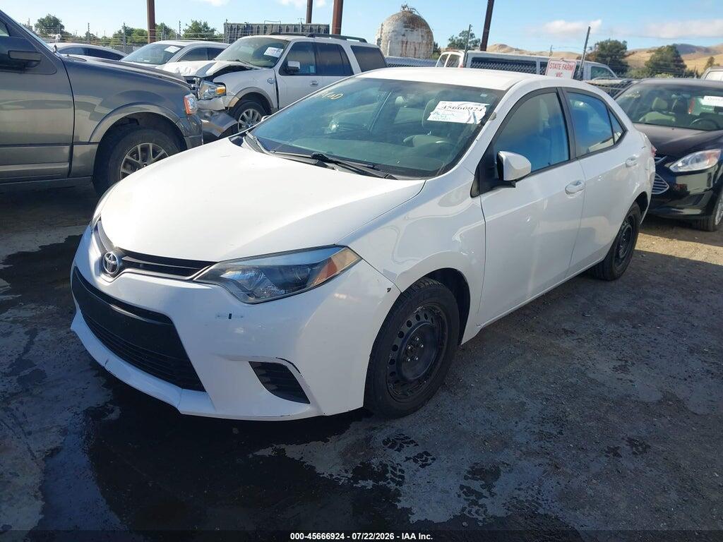 5YFBURHE8GP416153 2016 TOYOTA COROLLA photo no. 2
