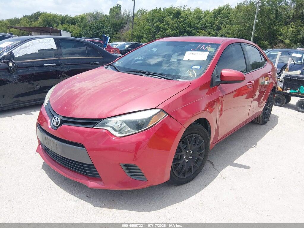 5YFBURHE7GP519239 2016 TOYOTA COROLLA photo no. 2