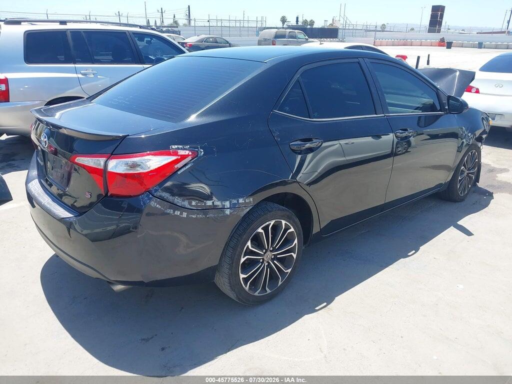 5YFBURHE4GP437369 2016 TOYOTA COROLLA photo no. 4
