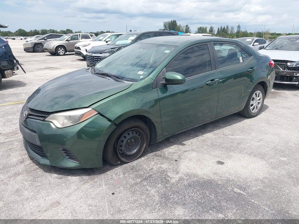5YFBPRHE8GP429699 2016 TOYOTA COROLLA photo no. 2