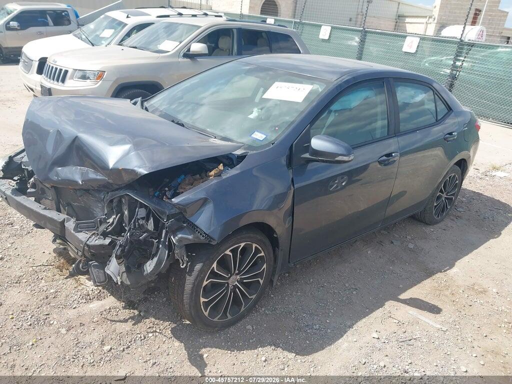 2T1BURHE4GC621629 2016 TOYOTA COROLLA photo no. 2