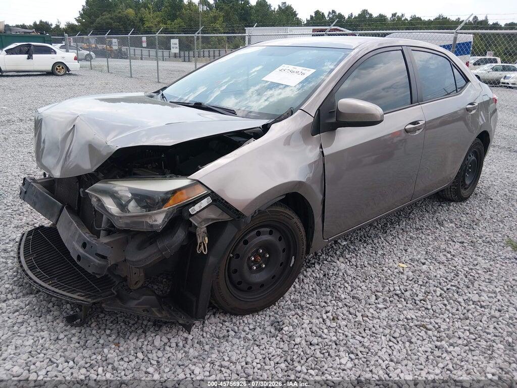 2T1BURHE3GC668652 2016 TOYOTA COROLLA photo no. 2