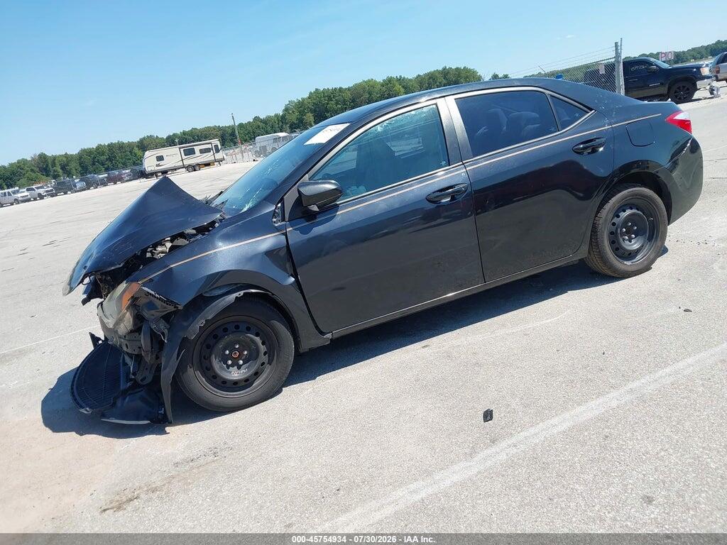 2T1BURHE1GC484231 2016 TOYOTA COROLLA photo no. 2