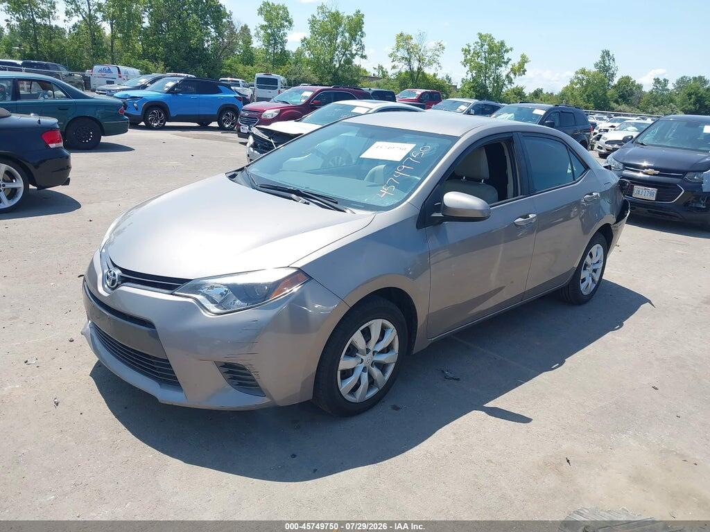 5YFBURHE0GP472636 2016 TOYOTA COROLLA photo no. 2