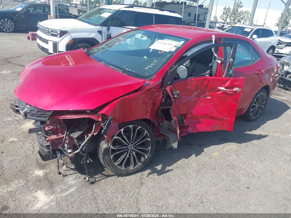2T1BURHE4GC482425 2016 TOYOTA COROLLA photo no. 2