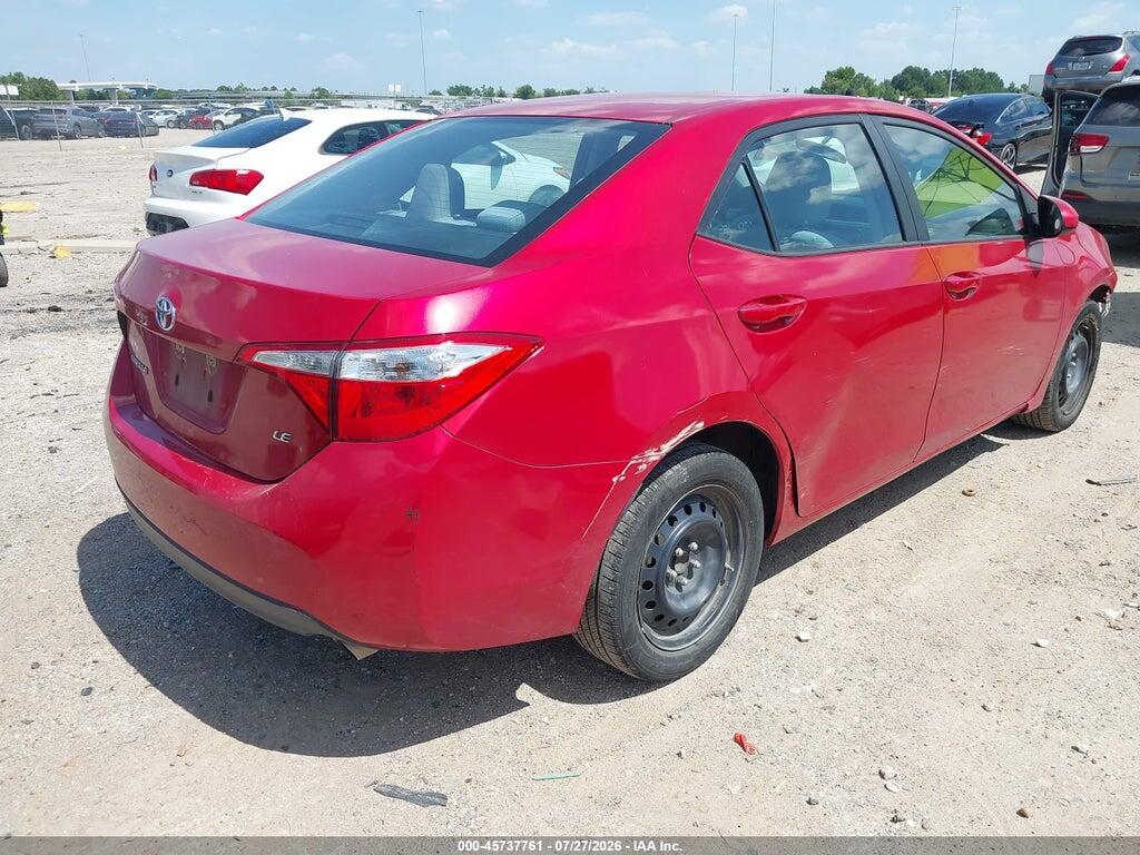 5YFBURHE4GP478049 2016 TOYOTA COROLLA photo no. 4