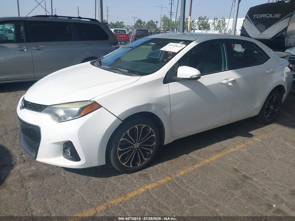 5YFBURHE9GP477124 2016 TOYOTA COROLLA photo no. 2