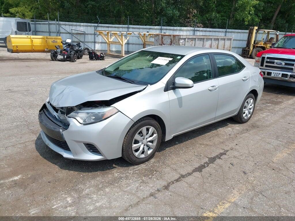 5YFBURHE0GP488528 2016 TOYOTA COROLLA photo no. 2