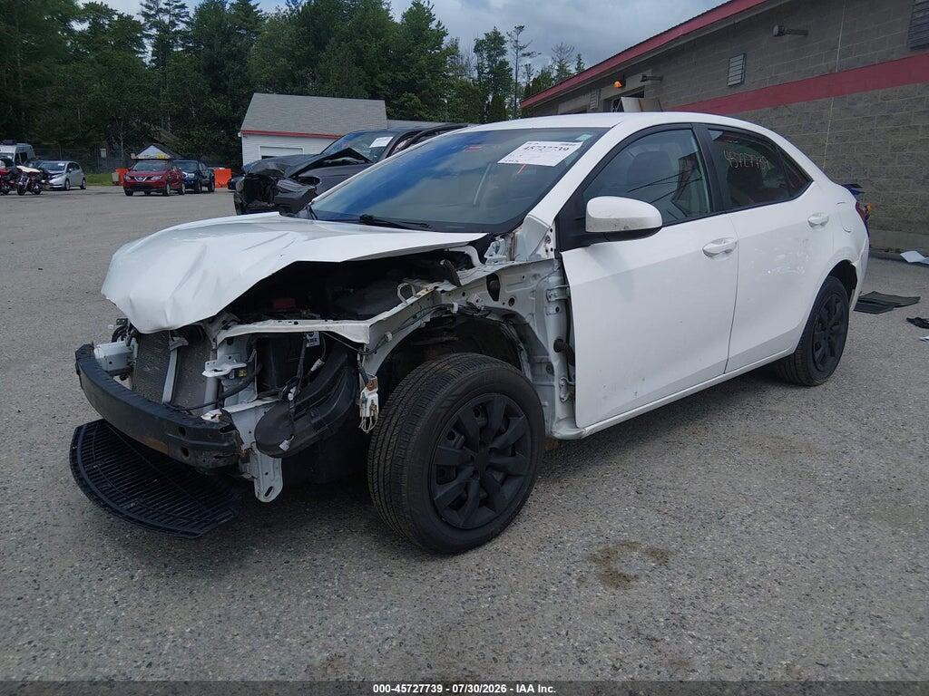 2T1BURHE0GC678314 2016 TOYOTA COROLLA photo no. 2