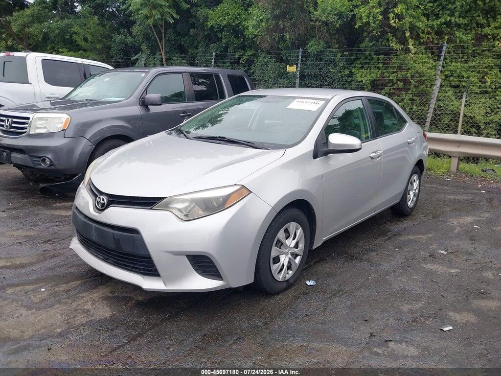 2T1BURHEXGC515816 2016 TOYOTA COROLLA photo no. 2