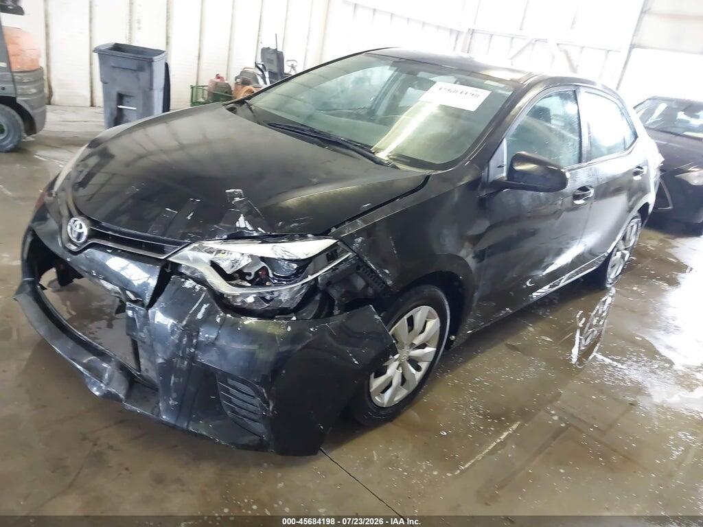 2T1BURHEXGC573229 2016 TOYOTA COROLLA photo no. 2