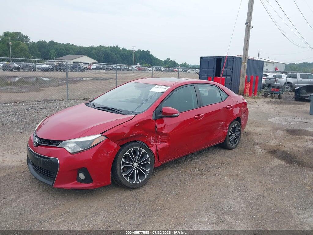 5YFBURHE0GP490005 2016 TOYOTA COROLLA photo no. 2