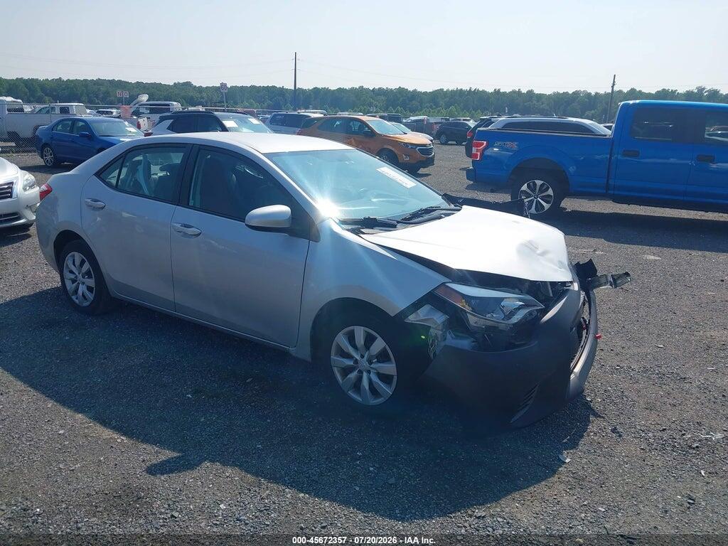 2T1BURHE1GC653633 2016 TOYOTA COROLLA photo no. 1