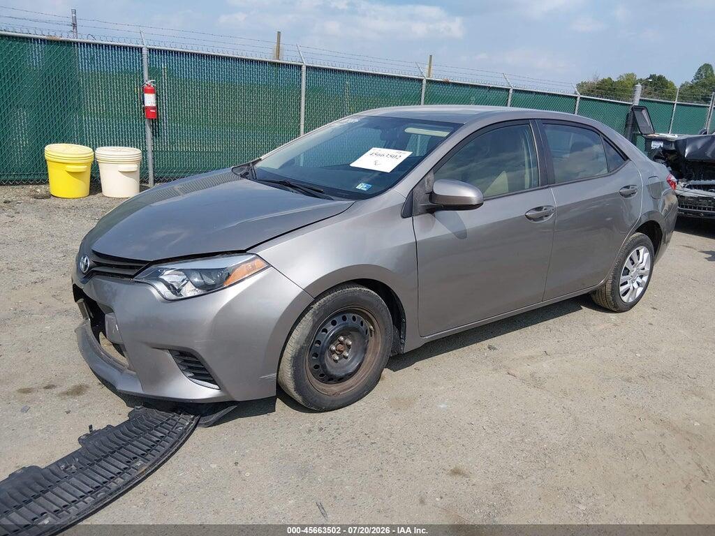 5YFBURHE2GP451254 2016 TOYOTA COROLLA photo no. 2