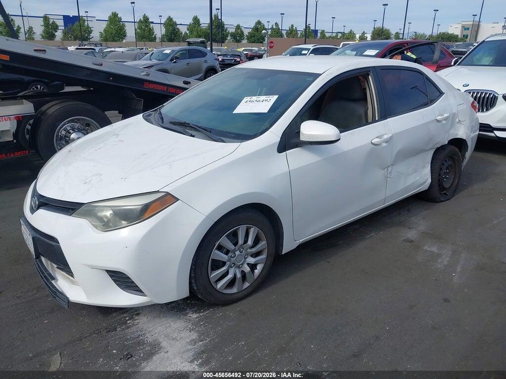 5YFBURHEXGP382278 2016 TOYOTA COROLLA photo no. 2