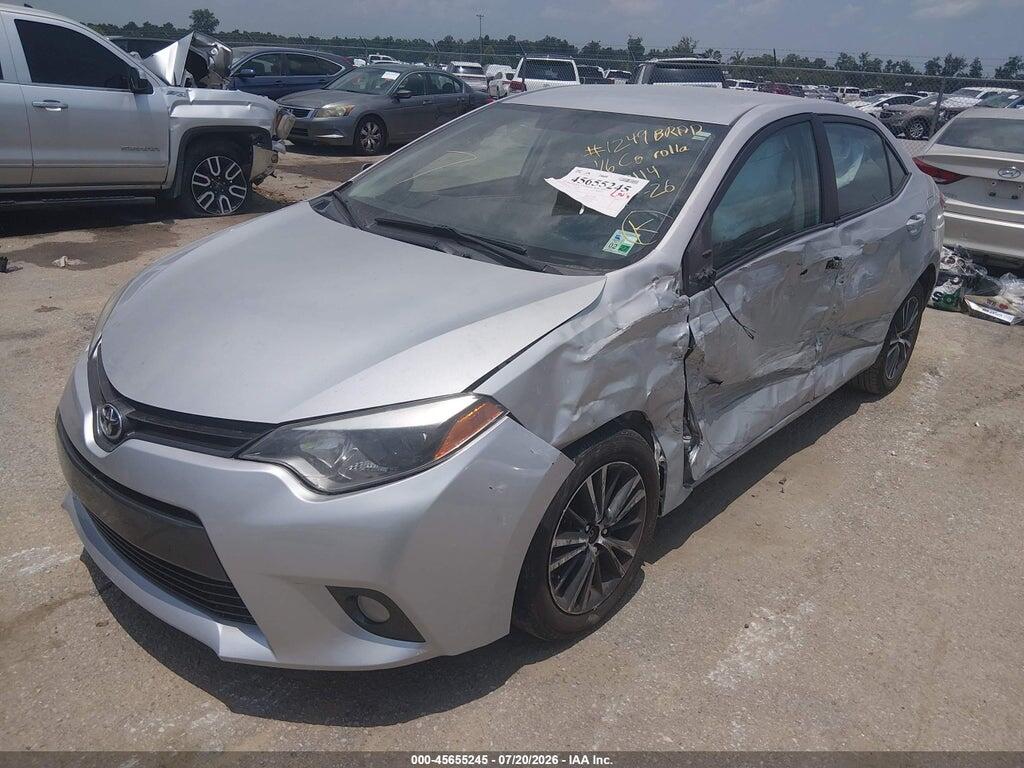 5YFBURHE5GP538114 2016 TOYOTA COROLLA photo no. 2