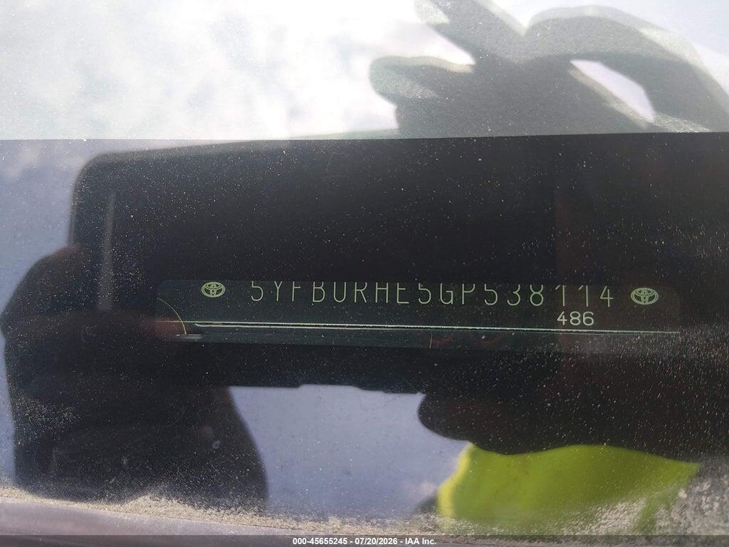 5YFBURHE5GP538114 2016 TOYOTA COROLLA photo no. 9
