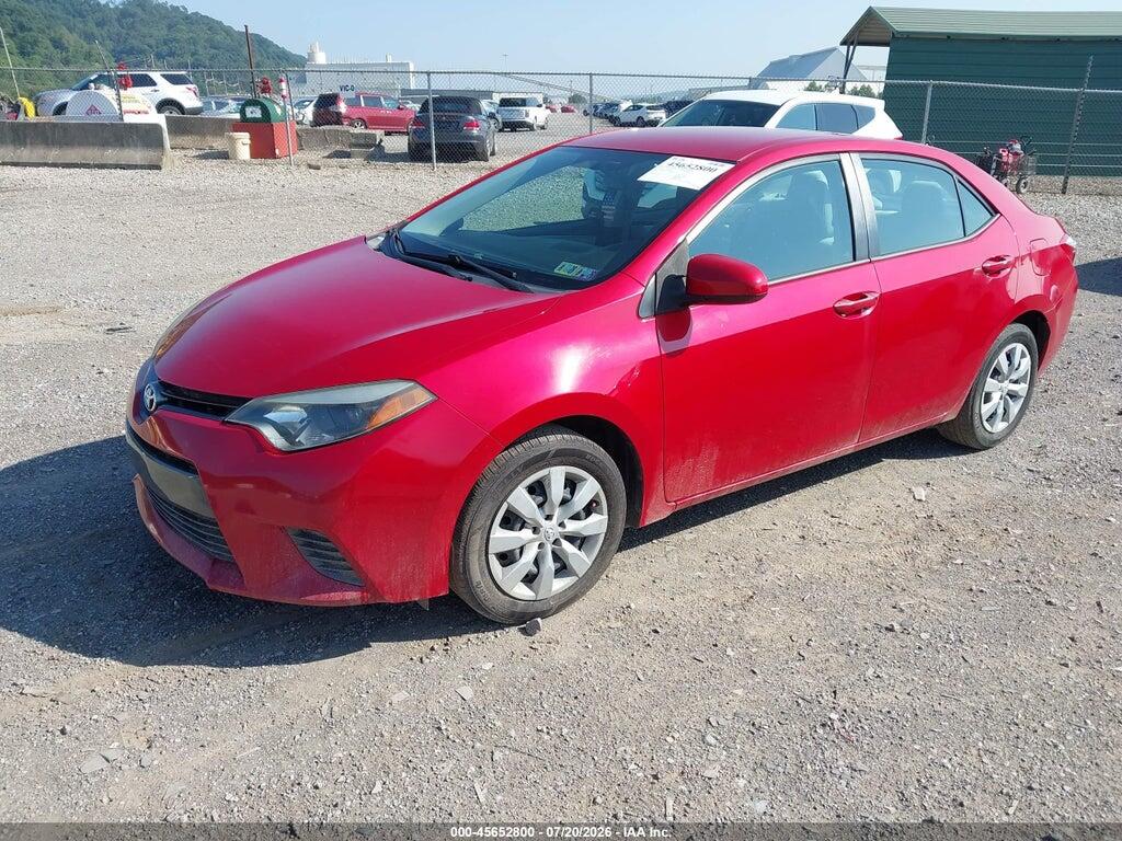 2T1BURHE3GC535048 2016 TOYOTA COROLLA photo no. 2