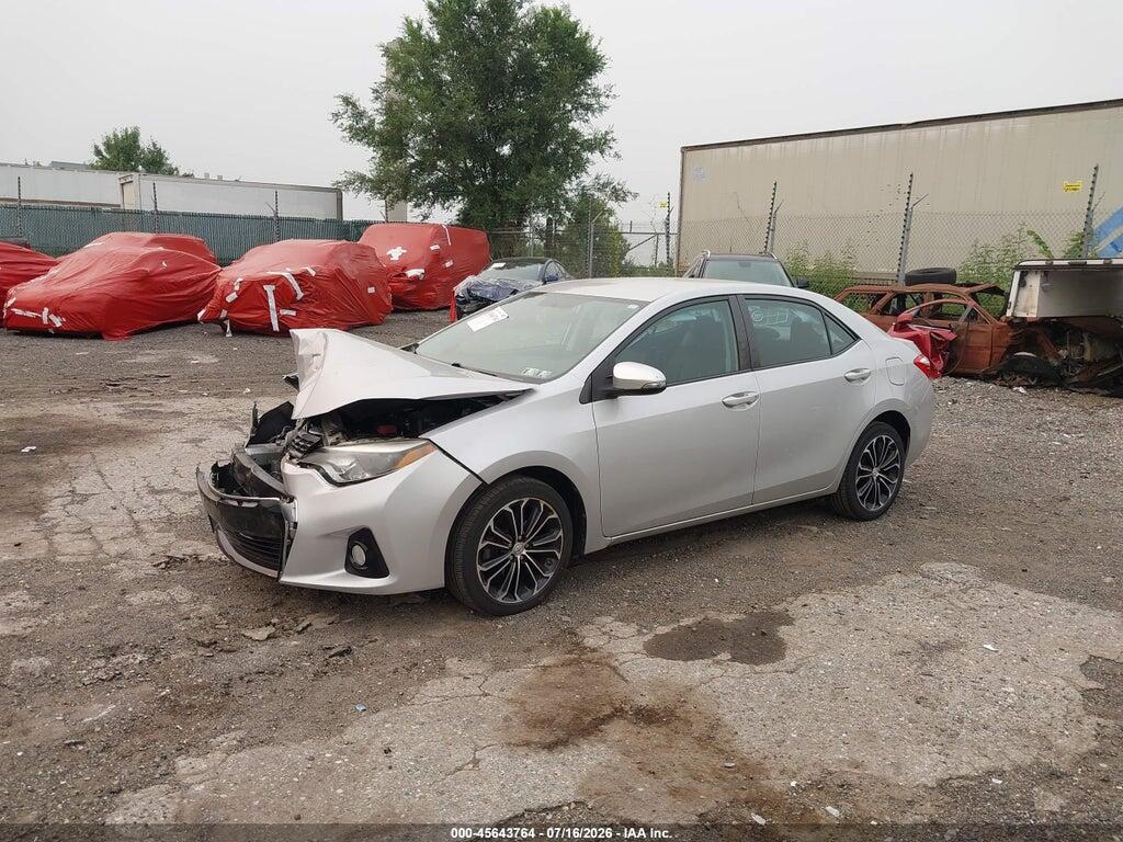 2T1BURHEXGC516576 2016 TOYOTA COROLLA photo no. 2