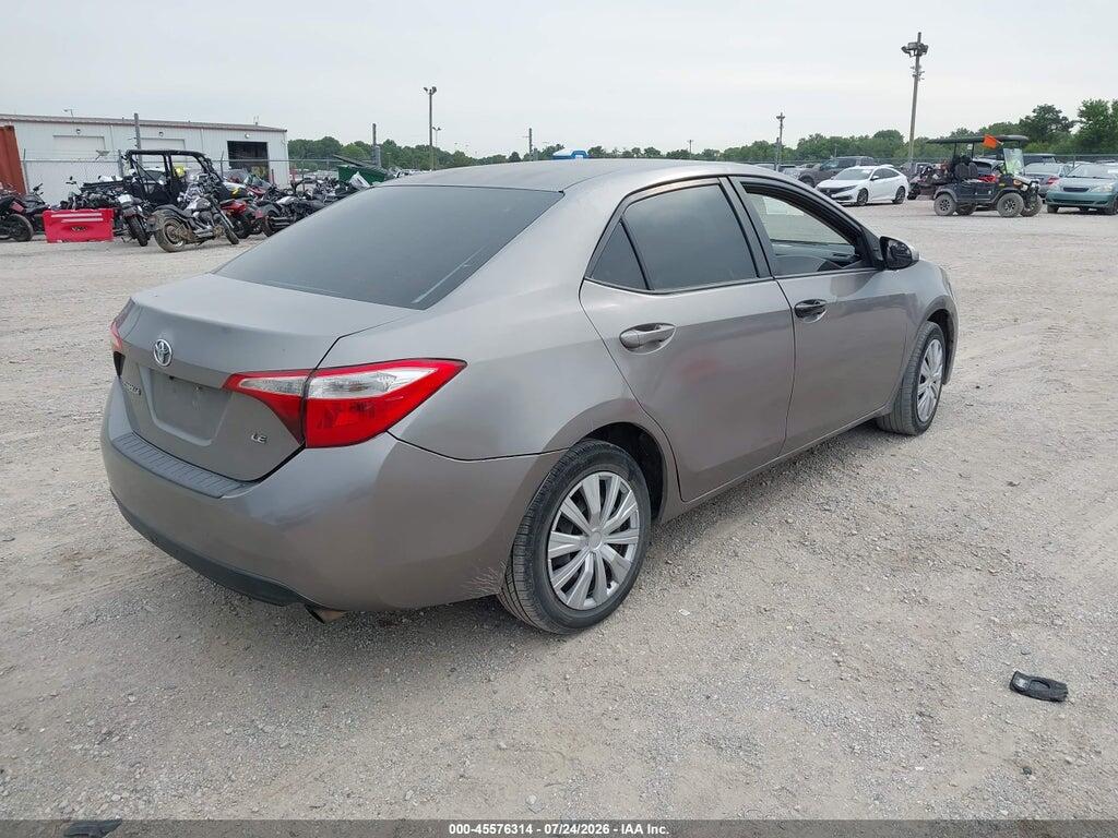 2T1BURHEXGC528615 2016 TOYOTA COROLLA photo no. 4