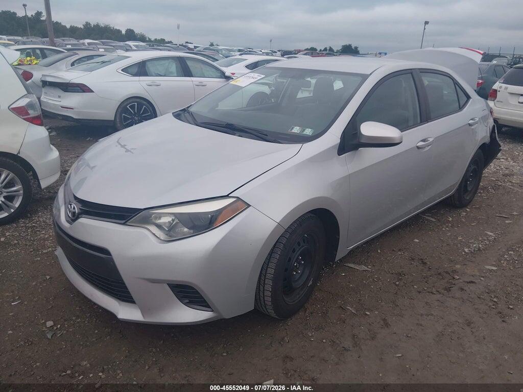 2T1BURHEXGC512026 2016 TOYOTA COROLLA photo no. 2