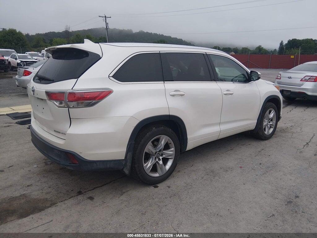 5TDDKRFHXGS290218 2016 TOYOTA HIGHLANDER photo no. 4