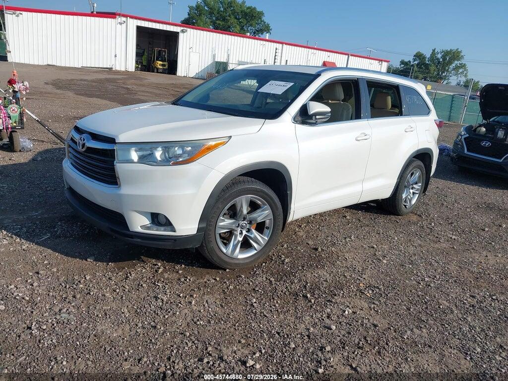 5TDDKRFH7GS352223 2016 TOYOTA HIGHLANDER photo no. 2