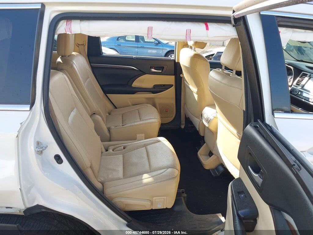 5TDDKRFH7GS352223 2016 TOYOTA HIGHLANDER photo no. 8