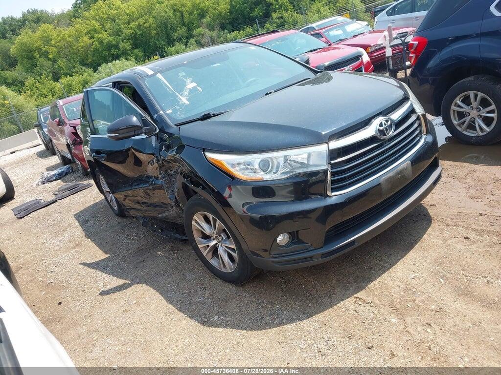 5TDBKRFH0GS328840 2016 TOYOTA HIGHLANDER photo no. 1