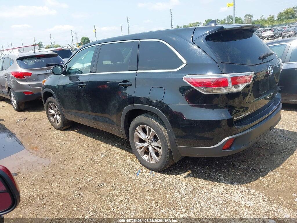 5TDBKRFH0GS328840 2016 TOYOTA HIGHLANDER photo no. 3
