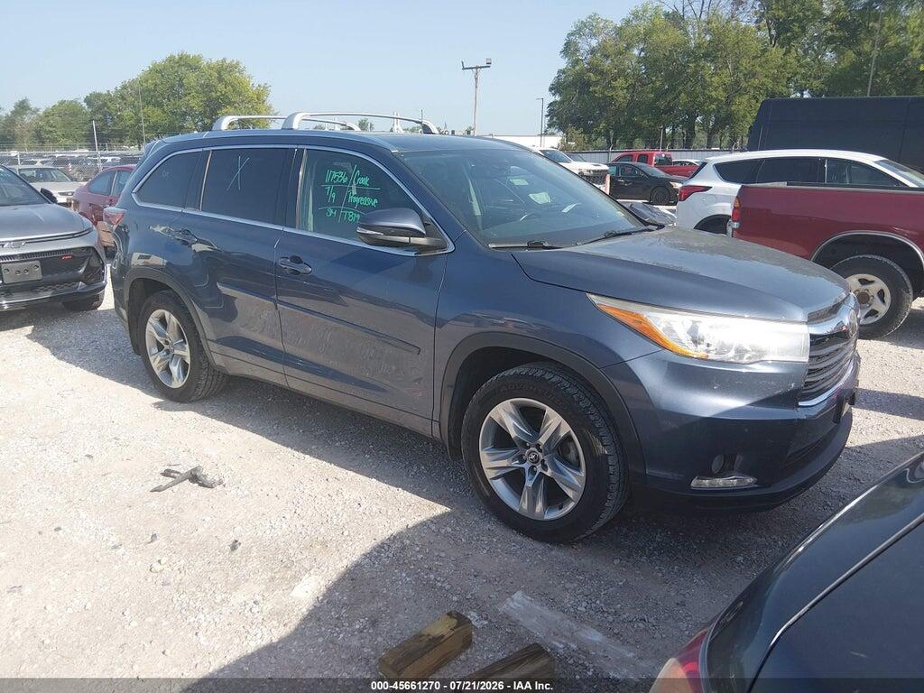 5TDDKRFH8GS355020 2016 TOYOTA HIGHLANDER photo no. 1