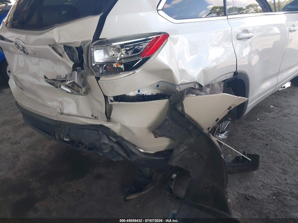 5TDZKRFH7GS125121 2016 TOYOTA HIGHLANDER photo no. 6