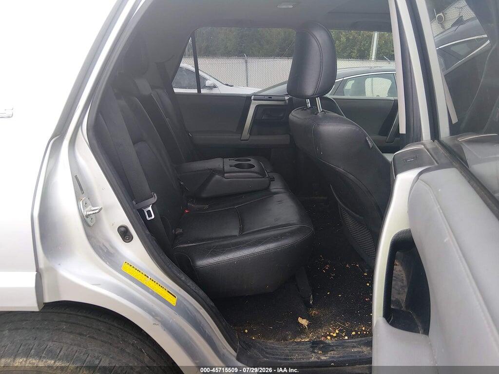 JTEZU5JR5B5026729 2011 TOYOTA 4RUNNER photo no. 8