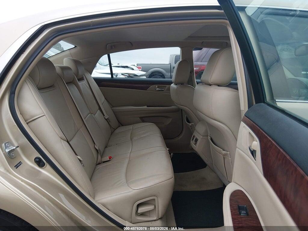 4T1BK3DB9BU378650 2011 TOYOTA AVALON photo no. 8
