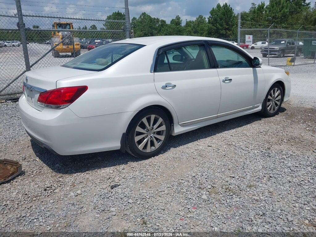 4T1BK3DB5BU397972 2011 TOYOTA AVALON photo no. 4