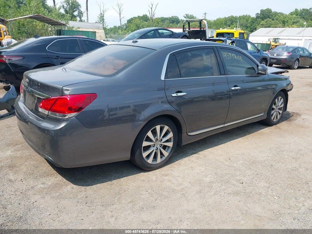 4T1BK3DB7BU383863 2011 TOYOTA AVALON photo no. 4