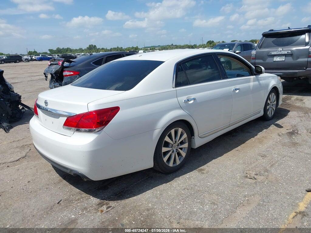4T1BK3DB4BU387188 2011 TOYOTA AVALON photo no. 4