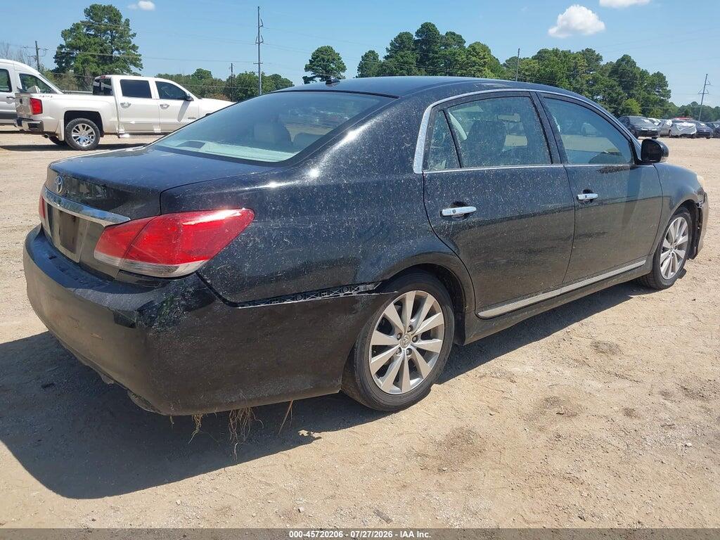 4T1BK3DB9BU409346 2011 TOYOTA AVALON photo no. 4