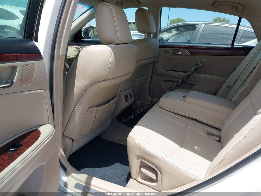 2011 TOYOTA AVALON LIMITED — Фото 8 из 16