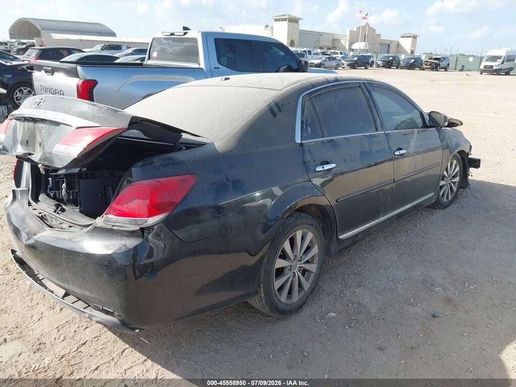 4T1BK3DB6BU407540 2011 TOYOTA AVALON photo no. 4