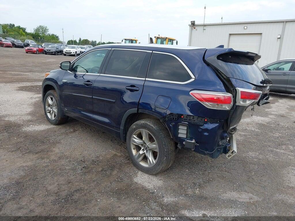 5TDDCRFH5GS018866 2016 TOYOTA HIGHLANDER HYBRID photo no. 3