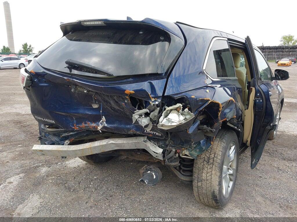 5TDDCRFH5GS018866 2016 TOYOTA HIGHLANDER HYBRID photo no. 6
