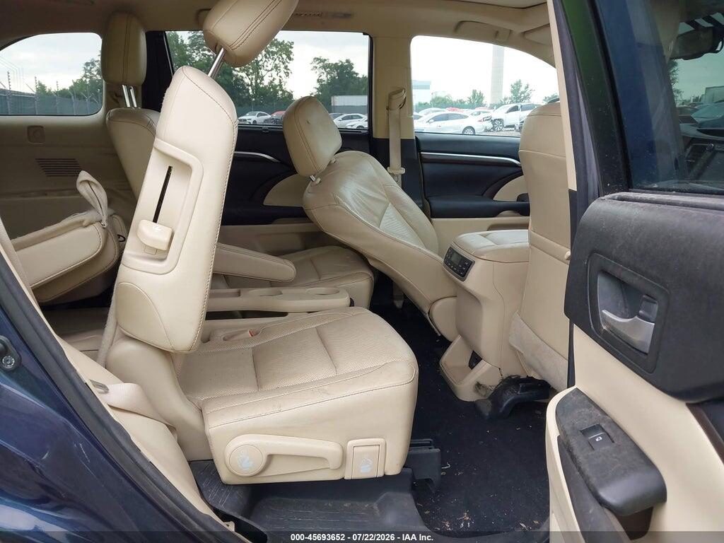 5TDDCRFH5GS018866 2016 TOYOTA HIGHLANDER HYBRID photo no. 8