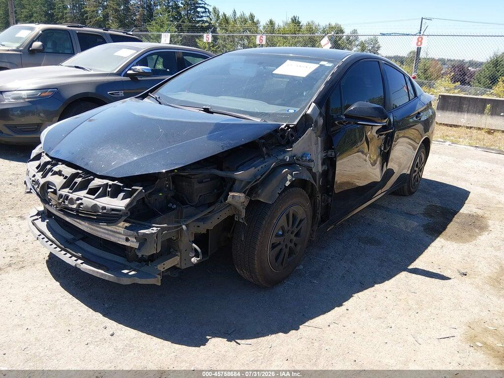 JTDKARFU6G3023862 2016 TOYOTA PRIUS photo no. 2