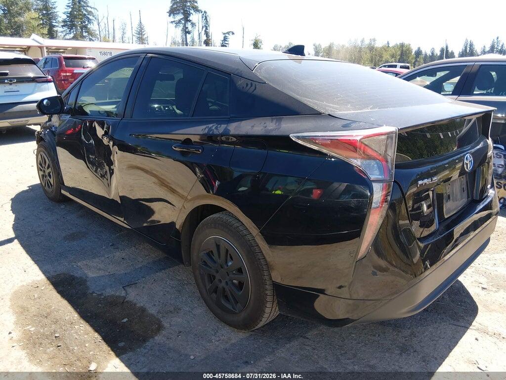 JTDKARFU6G3023862 2016 TOYOTA PRIUS photo no. 3