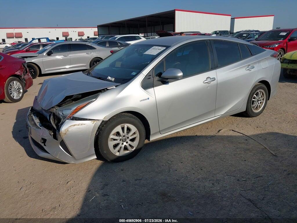 JTDKBRFUXG3501682 2016 TOYOTA PRIUS photo no. 2