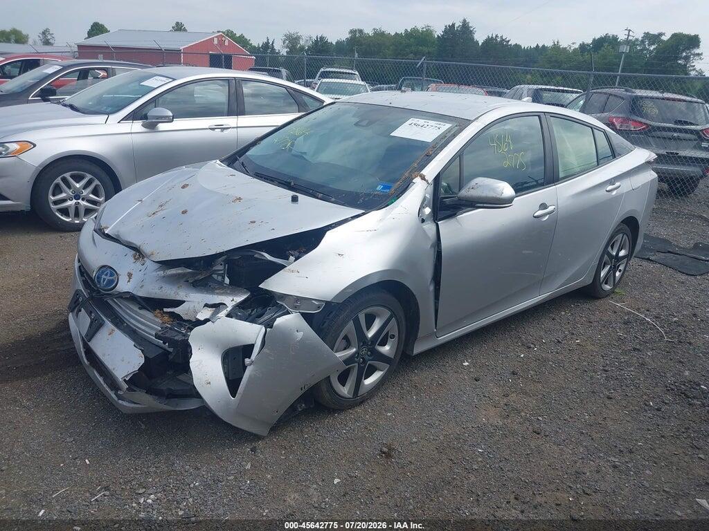 JTDKARFU5G3011069 2016 TOYOTA PRIUS photo no. 2